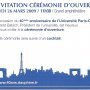 Invitation recto