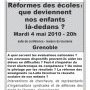 Affiche réunion 4 mai à Grenoble